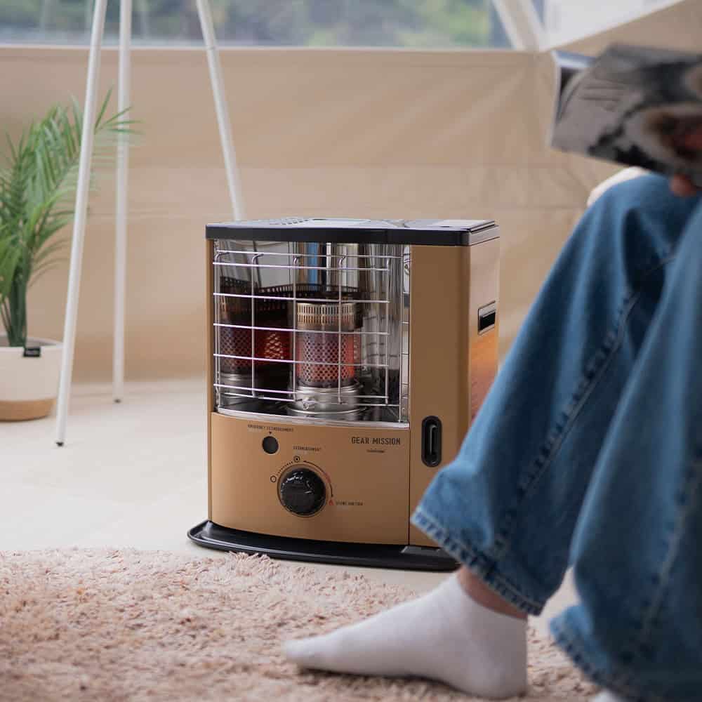 Energy-efficient electric heater for indoor warmth and comfort.