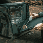 Versatile outdoor portable heater for camping, hiking, and travel adventures.